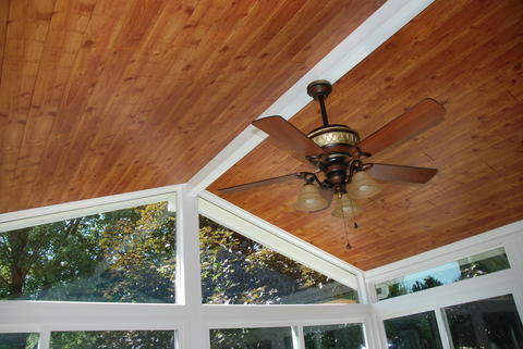 Transitional Sunroom with gorgeous high ceiling sunroom