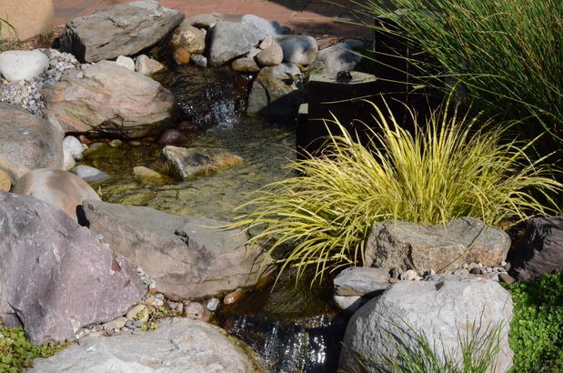 Garage In Matawan Water Feature Decorative Large Rocks By