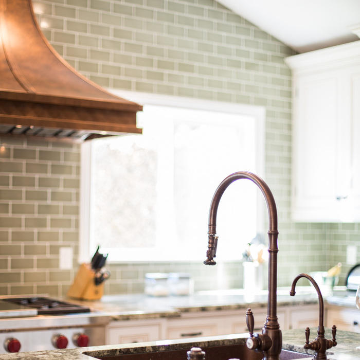 Copper Chef's Faucet