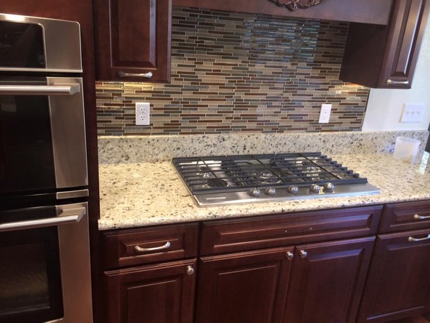traditional kitchen in yuba city tile backsplash wall traditional kitchen in yuba city tile backsplash wall