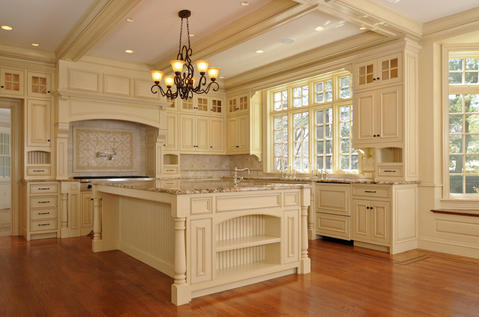 Modern Kitchen with stylish kitchen fixtures