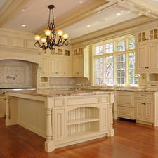Modern Kitchen with stylish kitchen fixtures