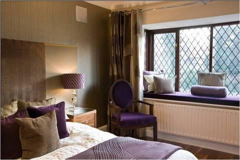 Transitional Bedroom with sophisticated bedroom ideas