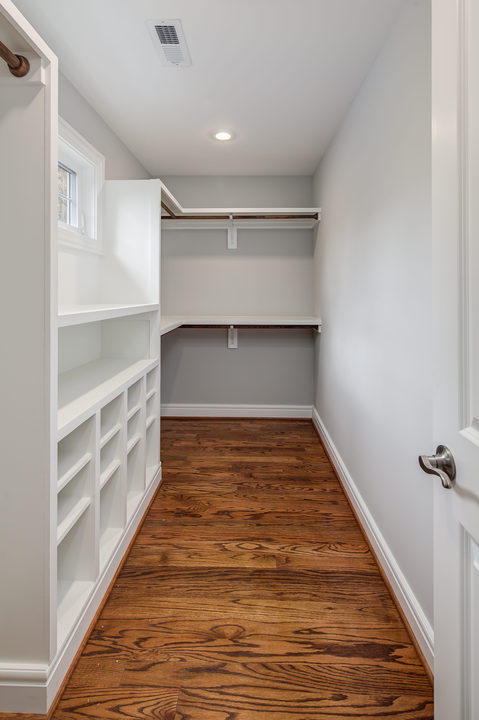Traditional Closet with beautiful functional closet