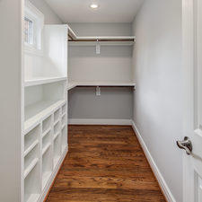 Traditional Closet with beautiful functional closet