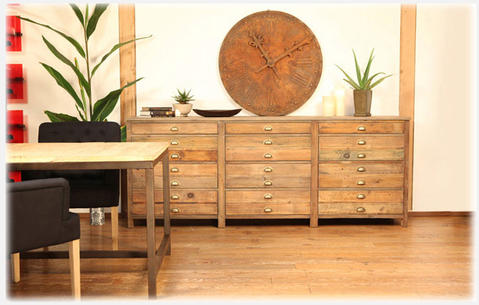 Eclectic Dining Room with modern metal framed dining table