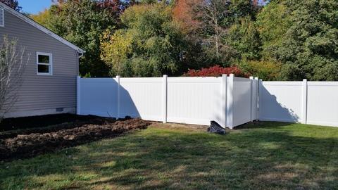Modern Landscape with single hung window