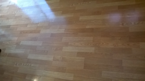 Casual / Comfortable Dining Room with wood floor