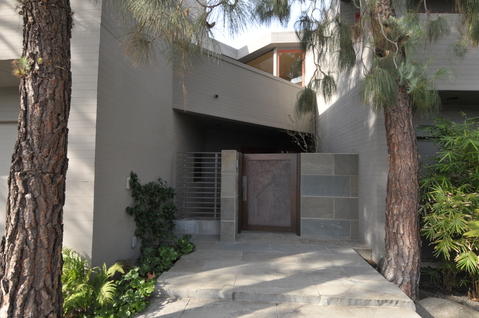 Contemporary Home Exterior with contemporary gray home exterior