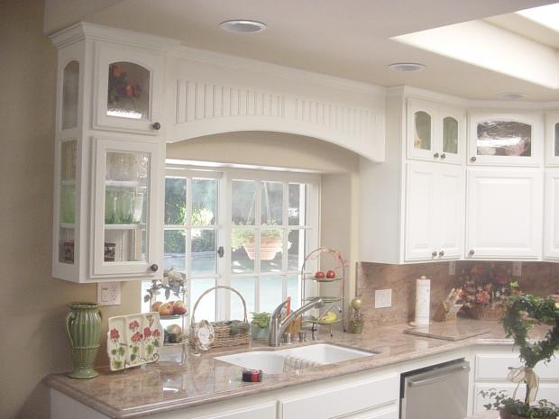 Traditional Kitchen In Santa Ana Skylight Under Mount Sink By