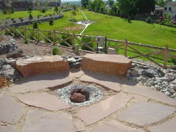 Davotanko Home Interior Cottage Firepit