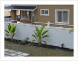 Vinyl or PVC Fence