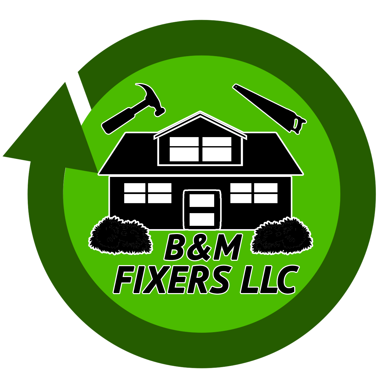 B & M Fixers Logo