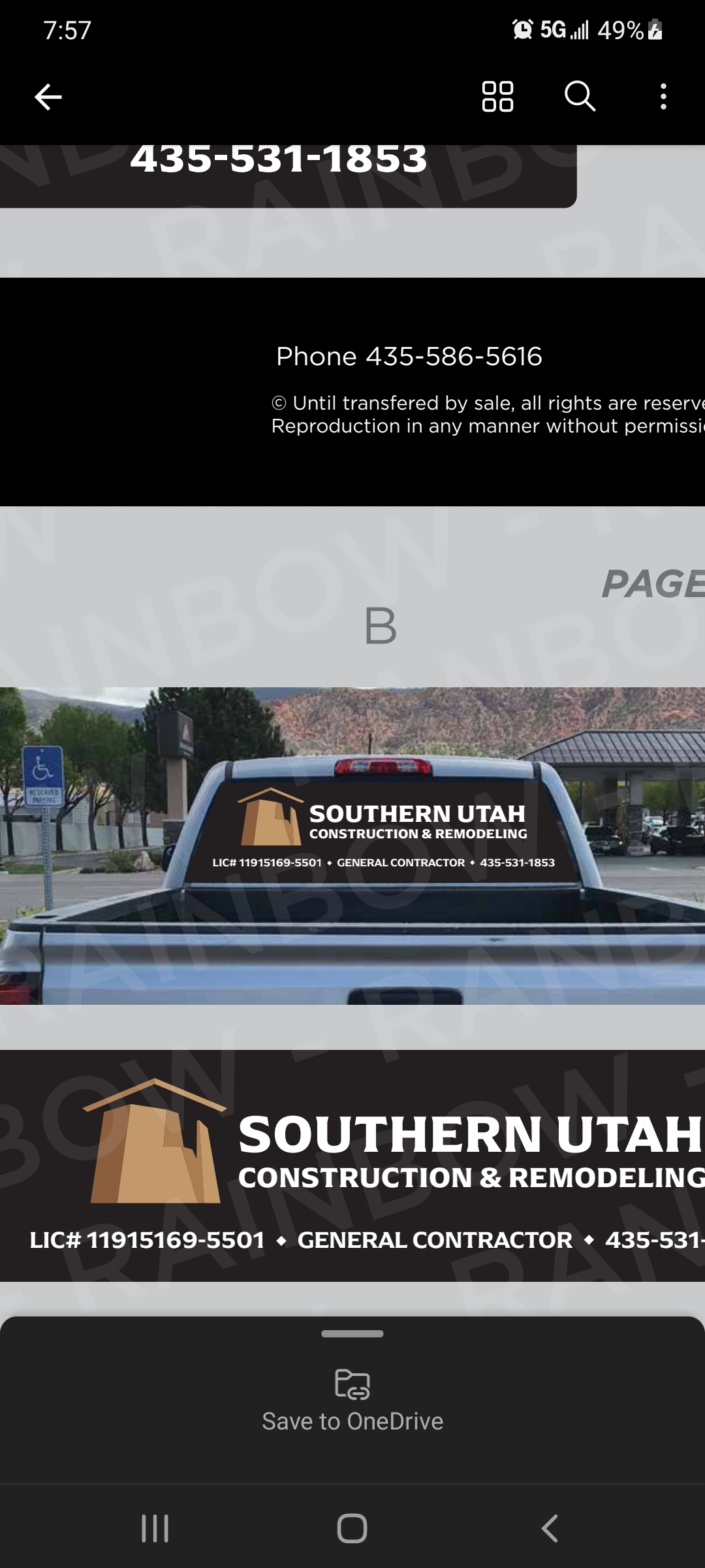 Southern Utah Construction & Remodeling, LLC Logo
