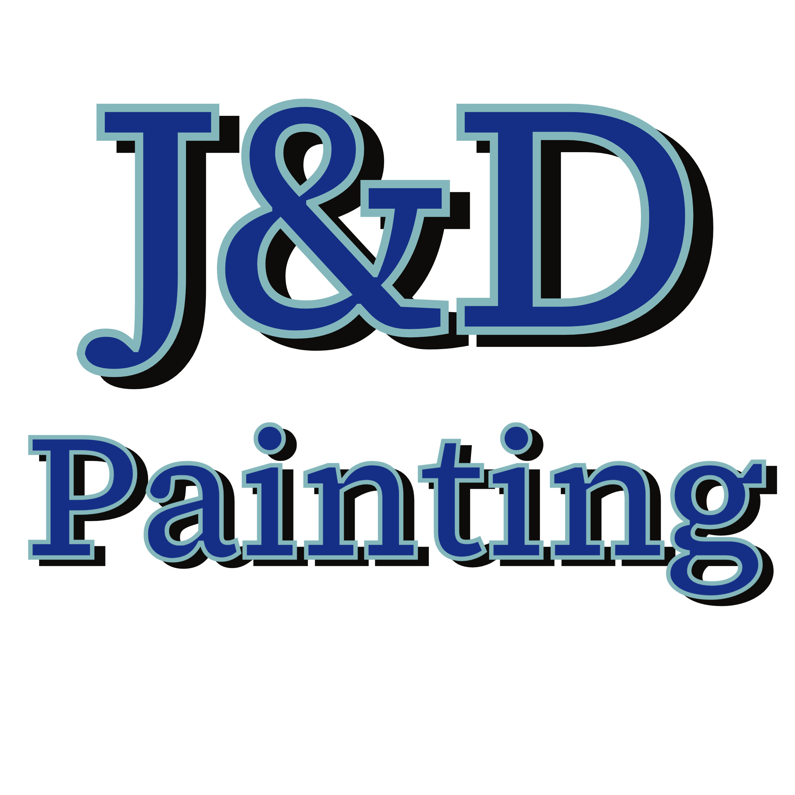 J & D Painting Logo