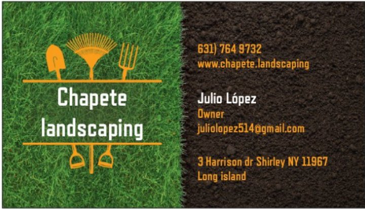 Chapete Landscaping Logo
