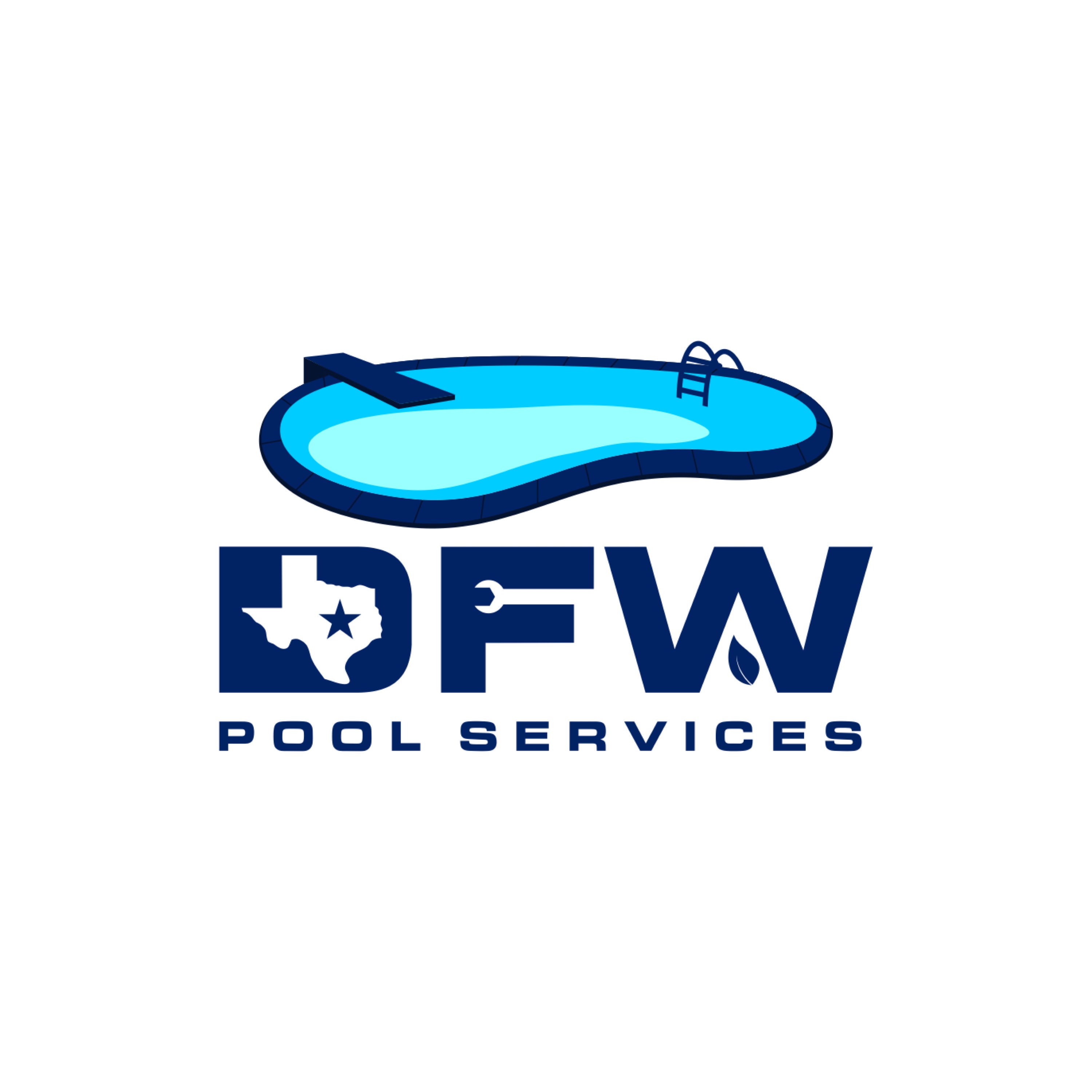 DFW Pool Services Logo