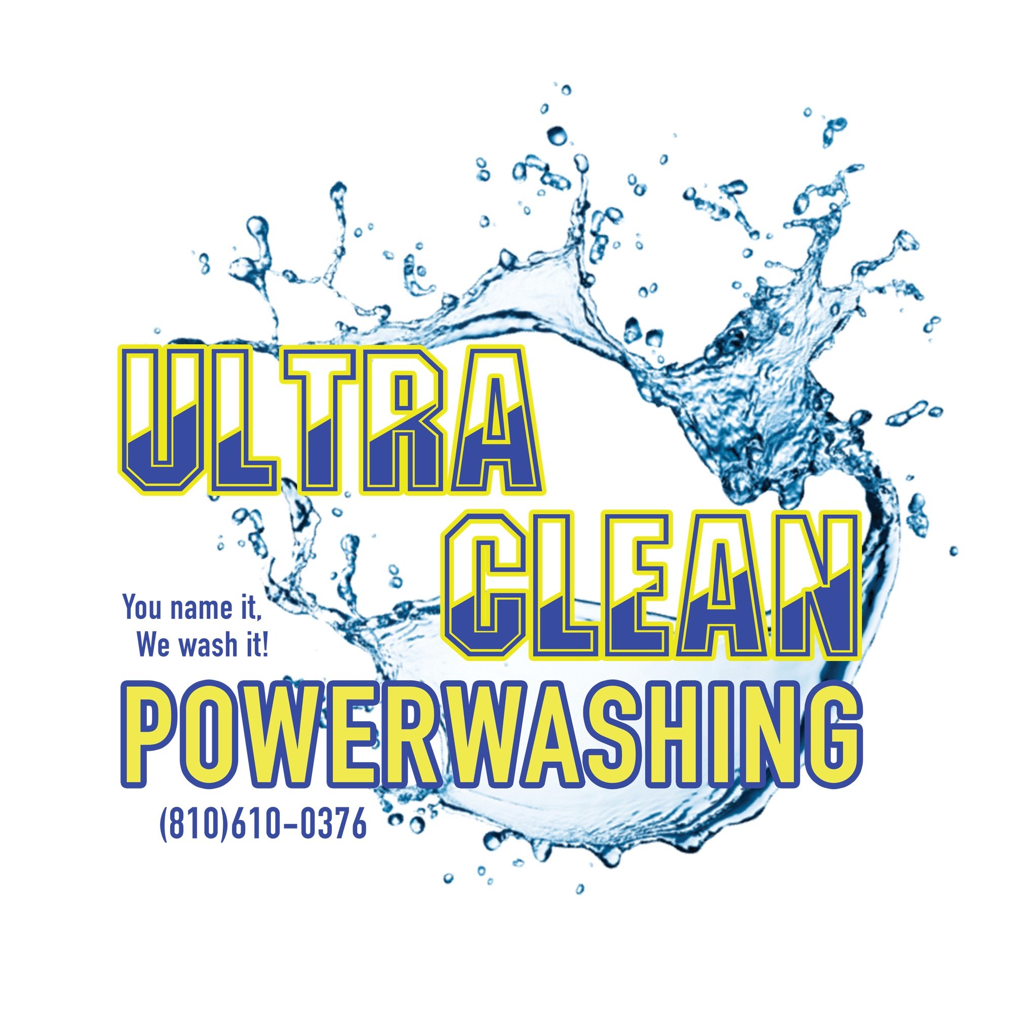 Ultra Clean Power Washing Logo