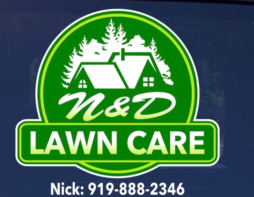 N & D Lawn Care Logo