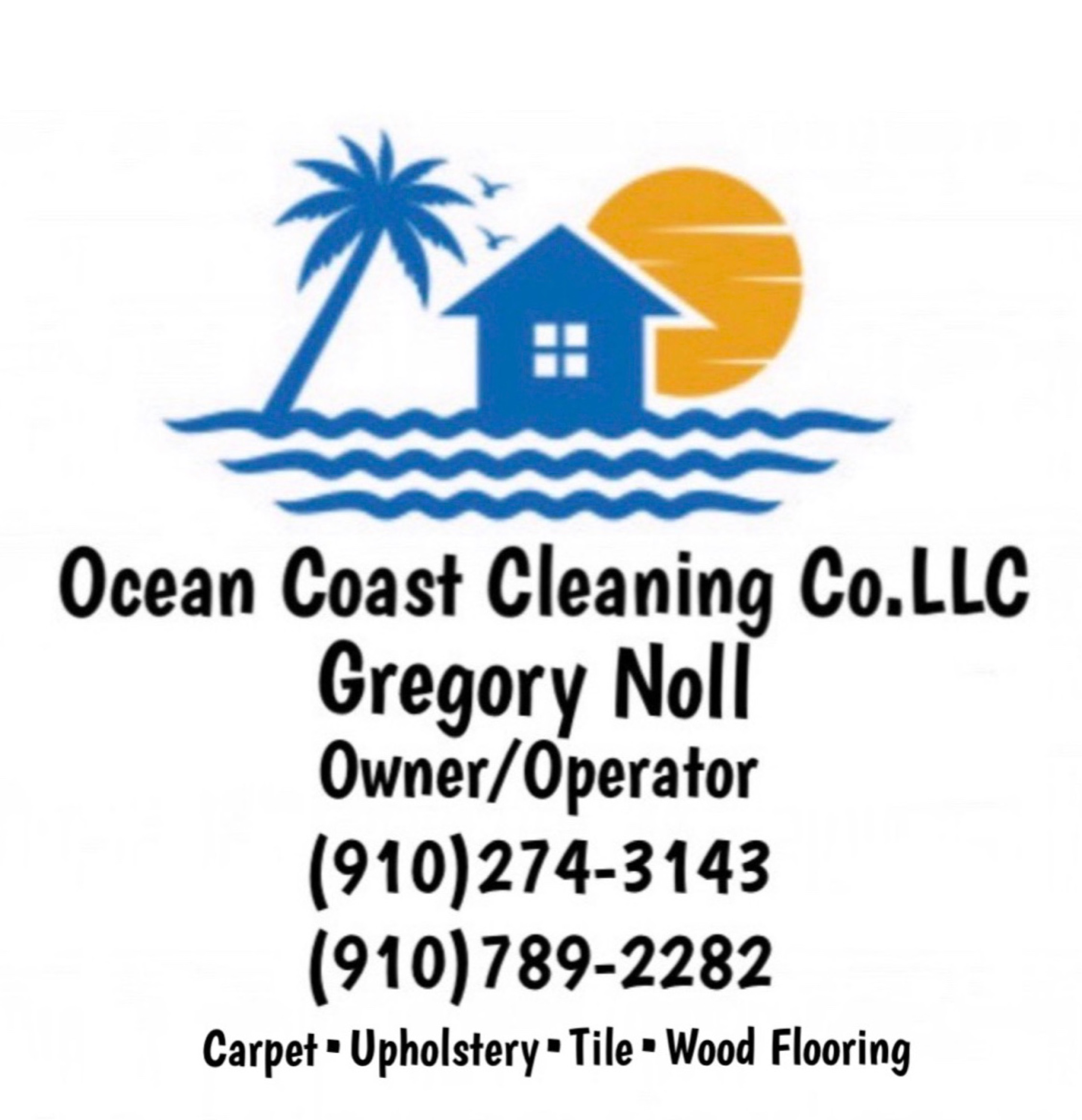 Ocean Coast Cleaning Co, LLC Logo