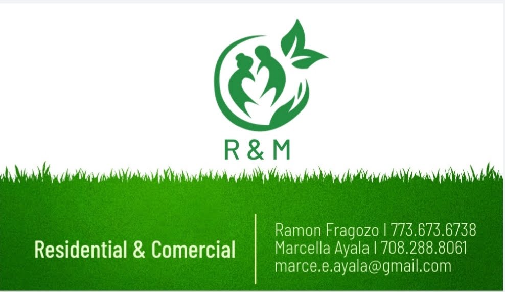 R&M Lawn Care & Landscaping Logo