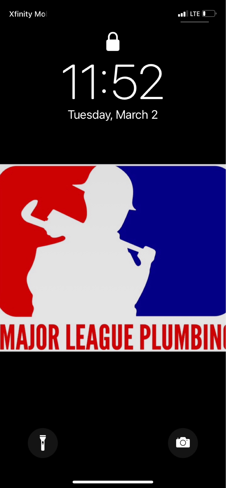 Major League Plumbing Logo