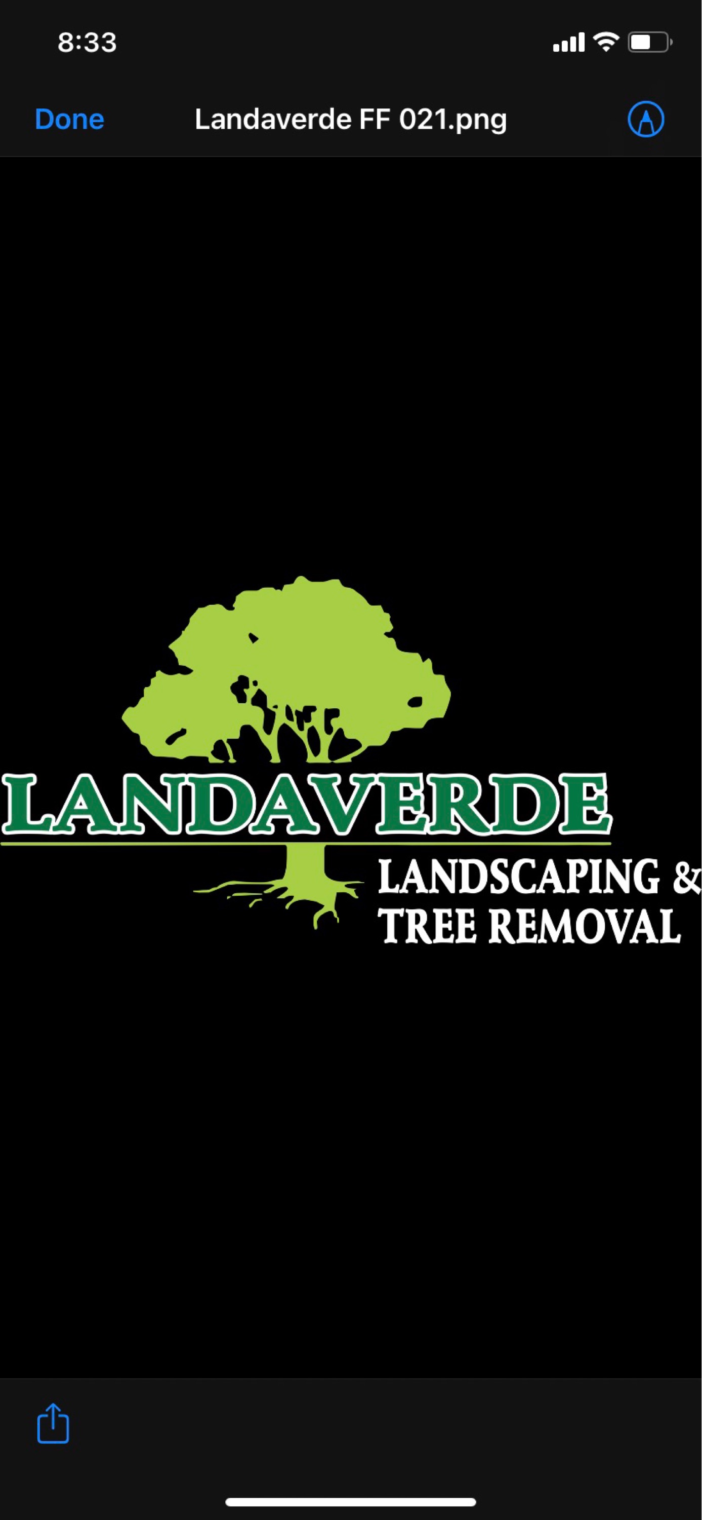 Landaverde Landscaping and Tree Removal Logo