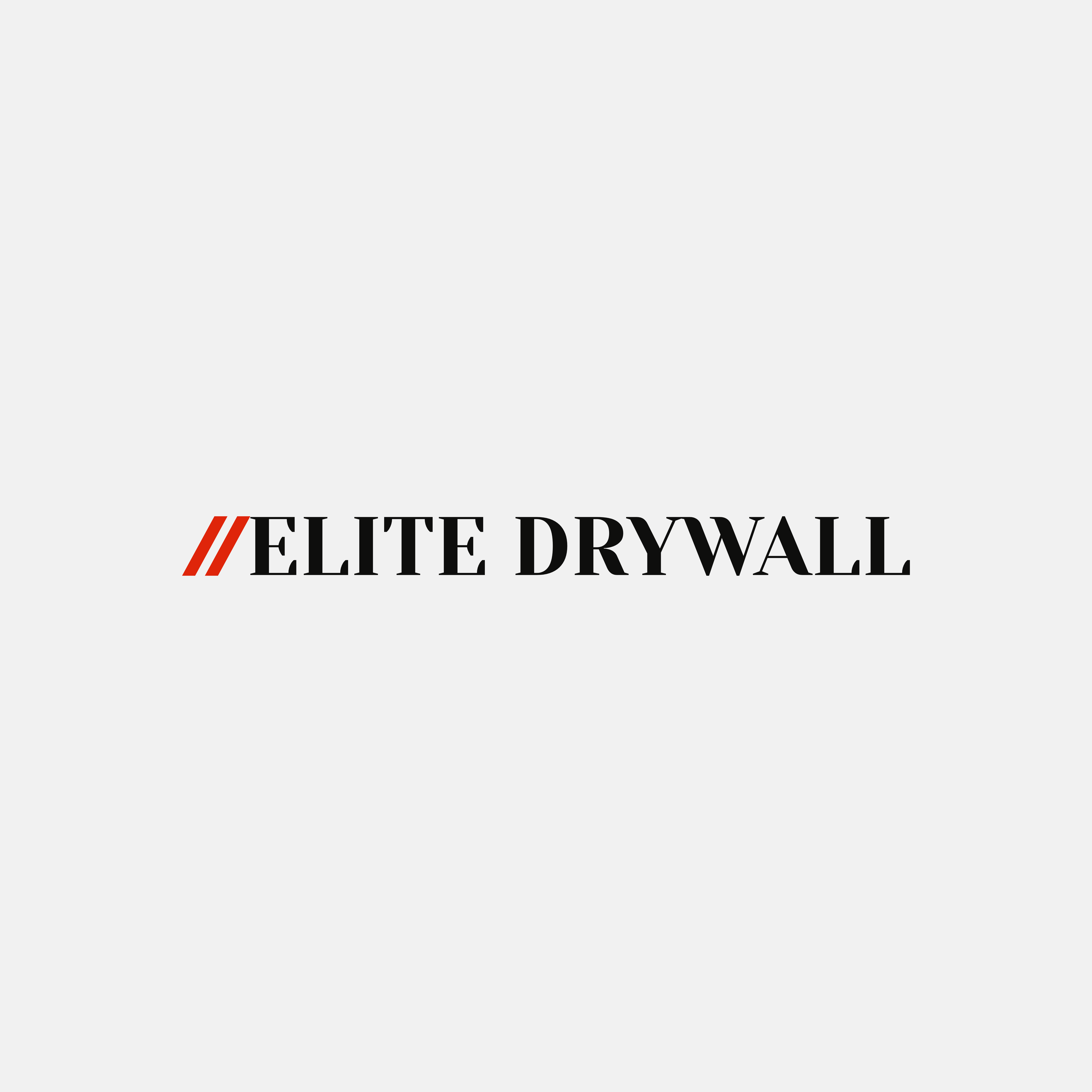 Elite Drywall Logo