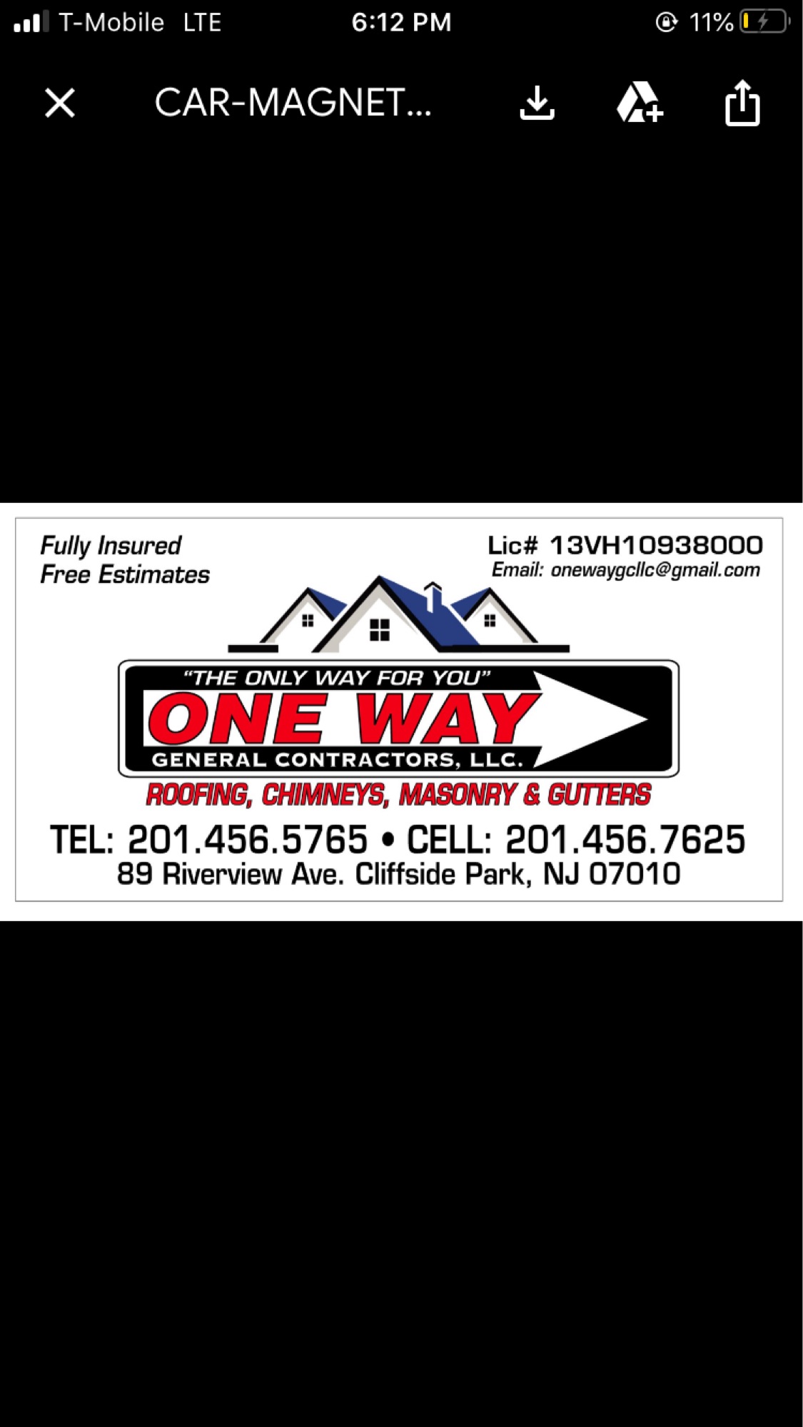 One-Way GC, LLC Logo