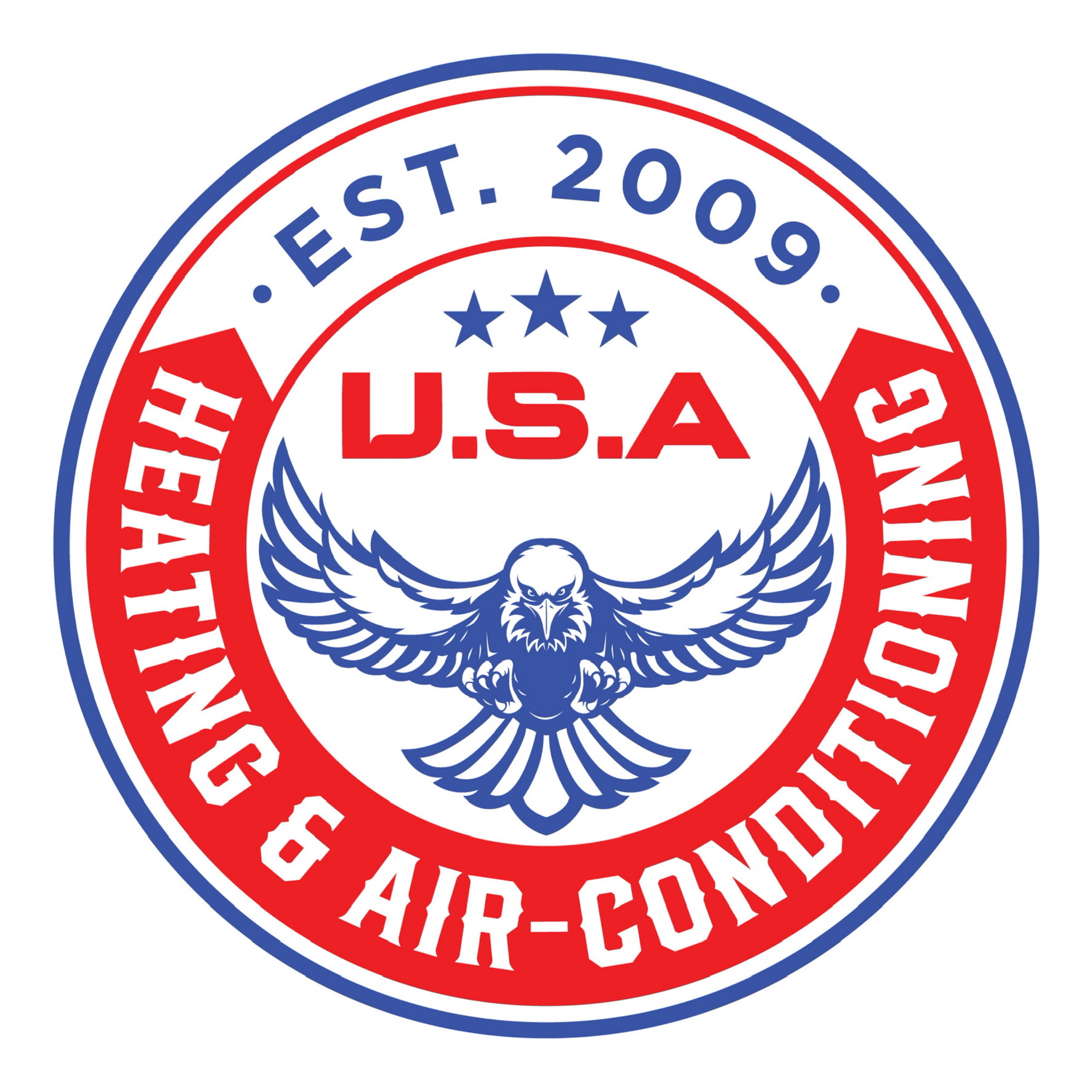U.S.A Heating & Air-Conditioning Logo