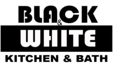 Black and White Kitchen and Bath Logo