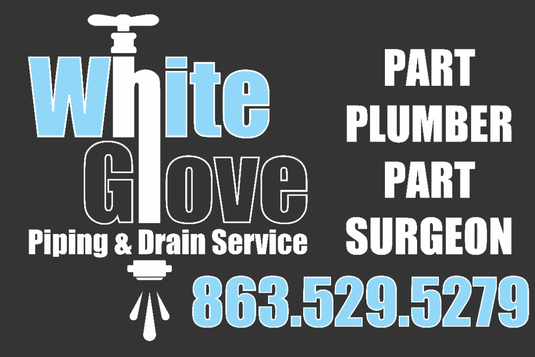 White Glove Piping & Drain Services, LLC Logo