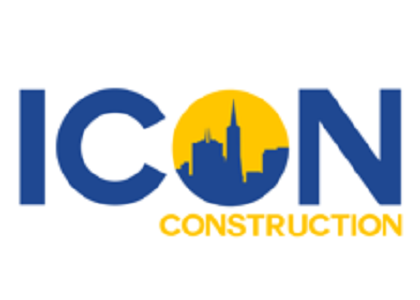 I C O N Construction Logo