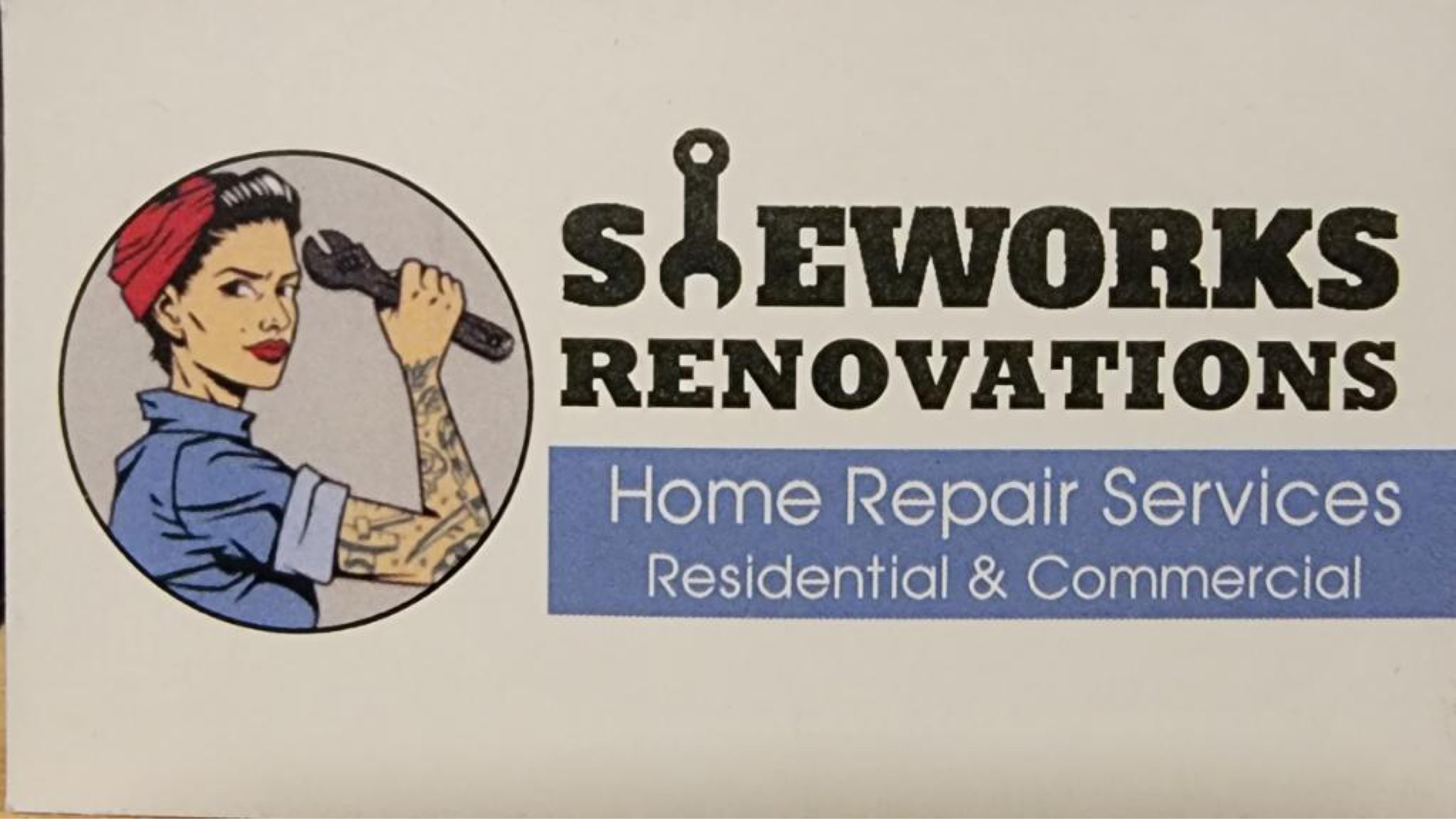 Sheworks Renovations Logo