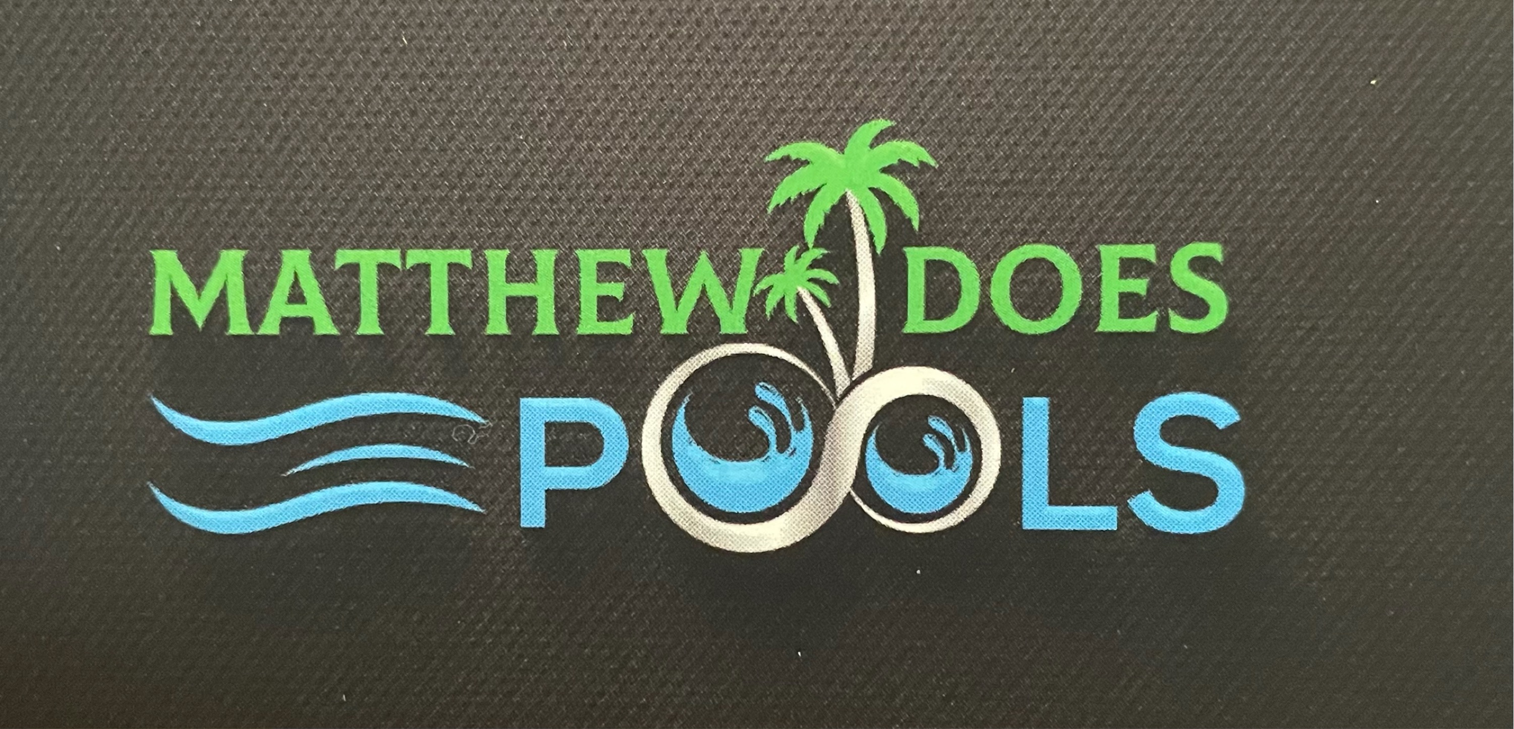 Matthew Does Pools Logo
