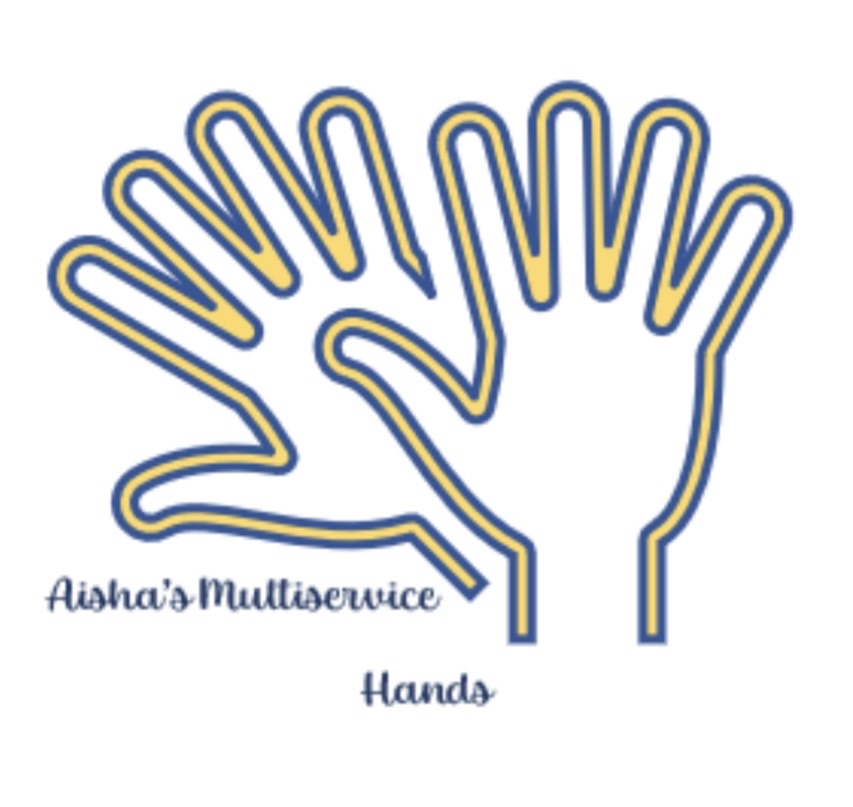 Aisha's Multi Service Hands Logo
