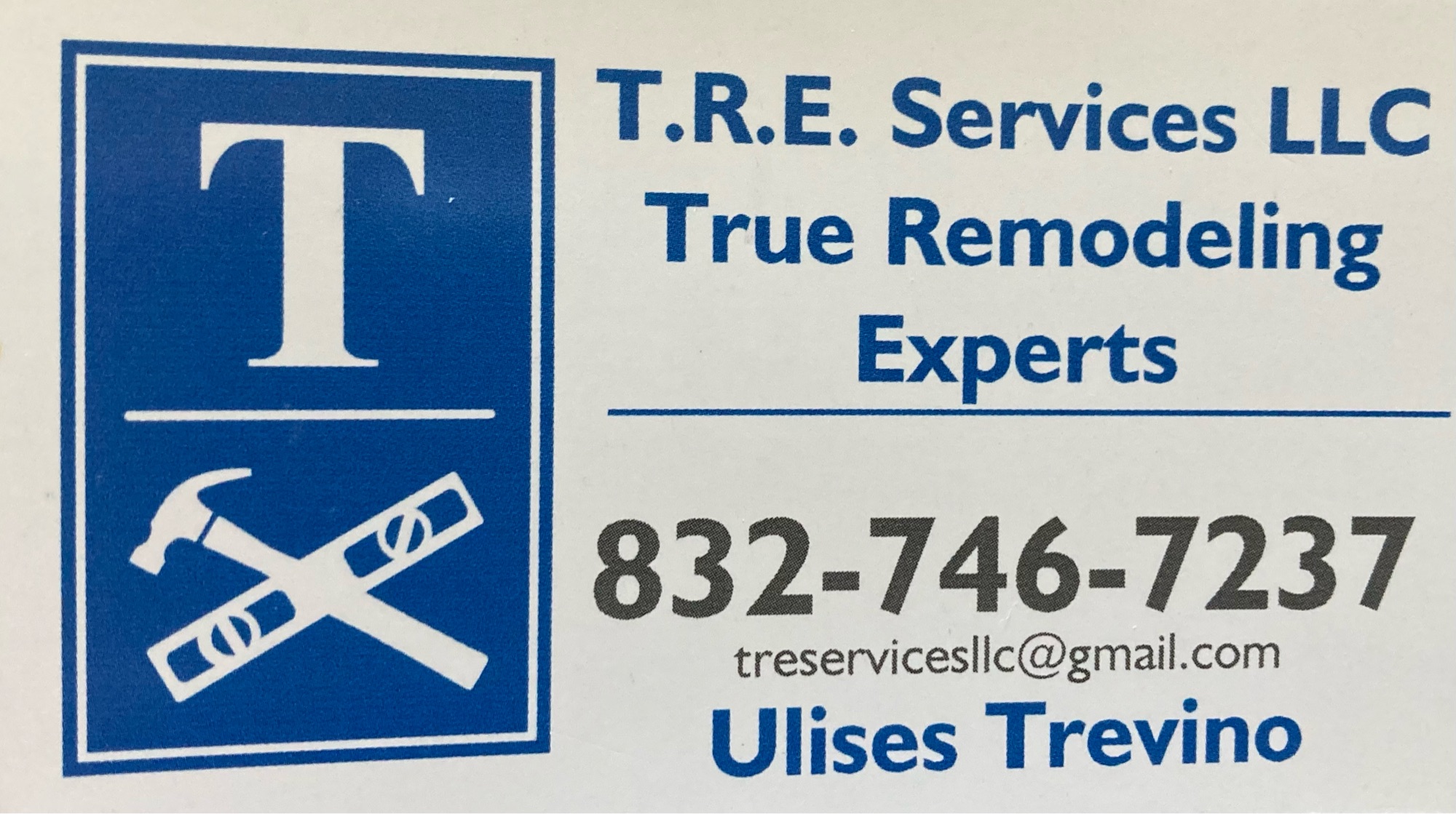 T.R.E. Services, LLC Logo