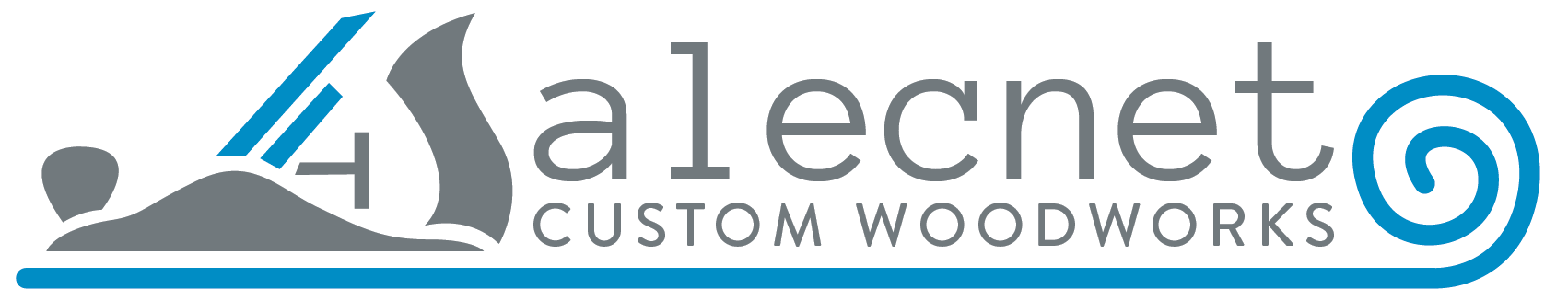 Alecnet Custom Woodworks Logo