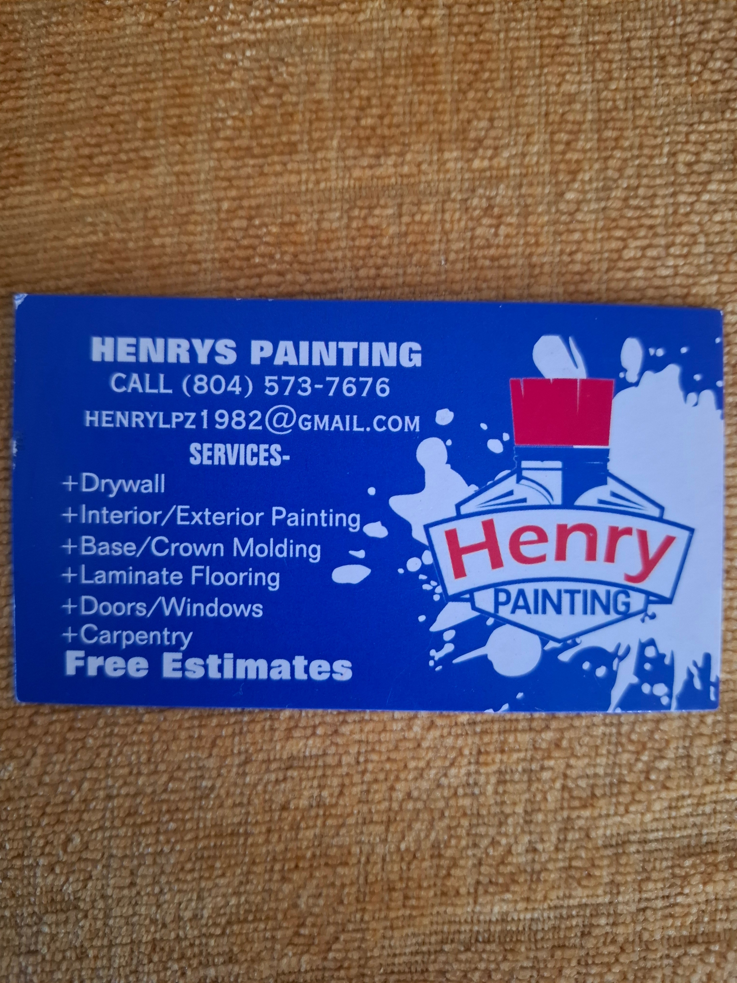 Henry Painting Logo