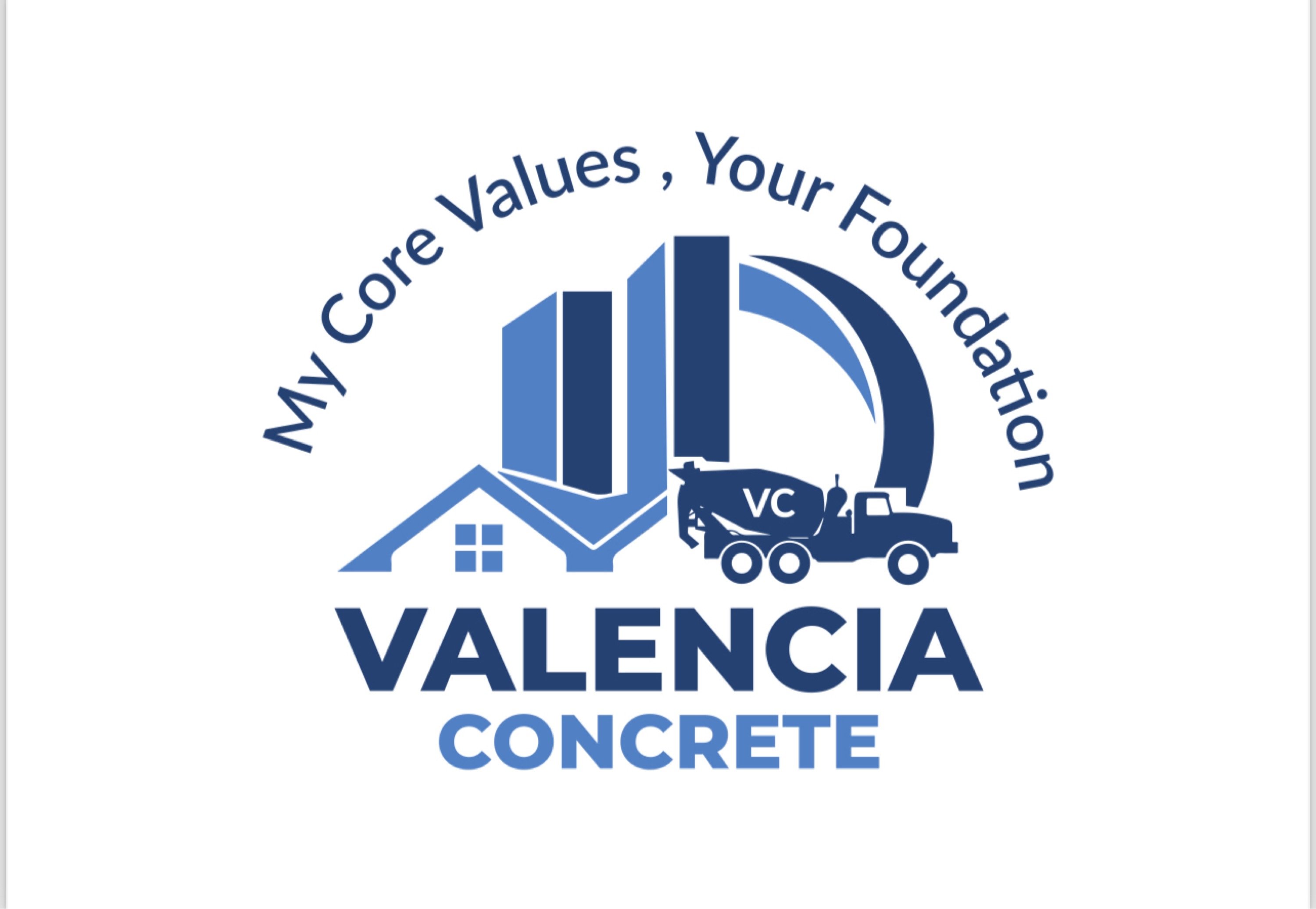 Valencia Concrete, LLC Logo