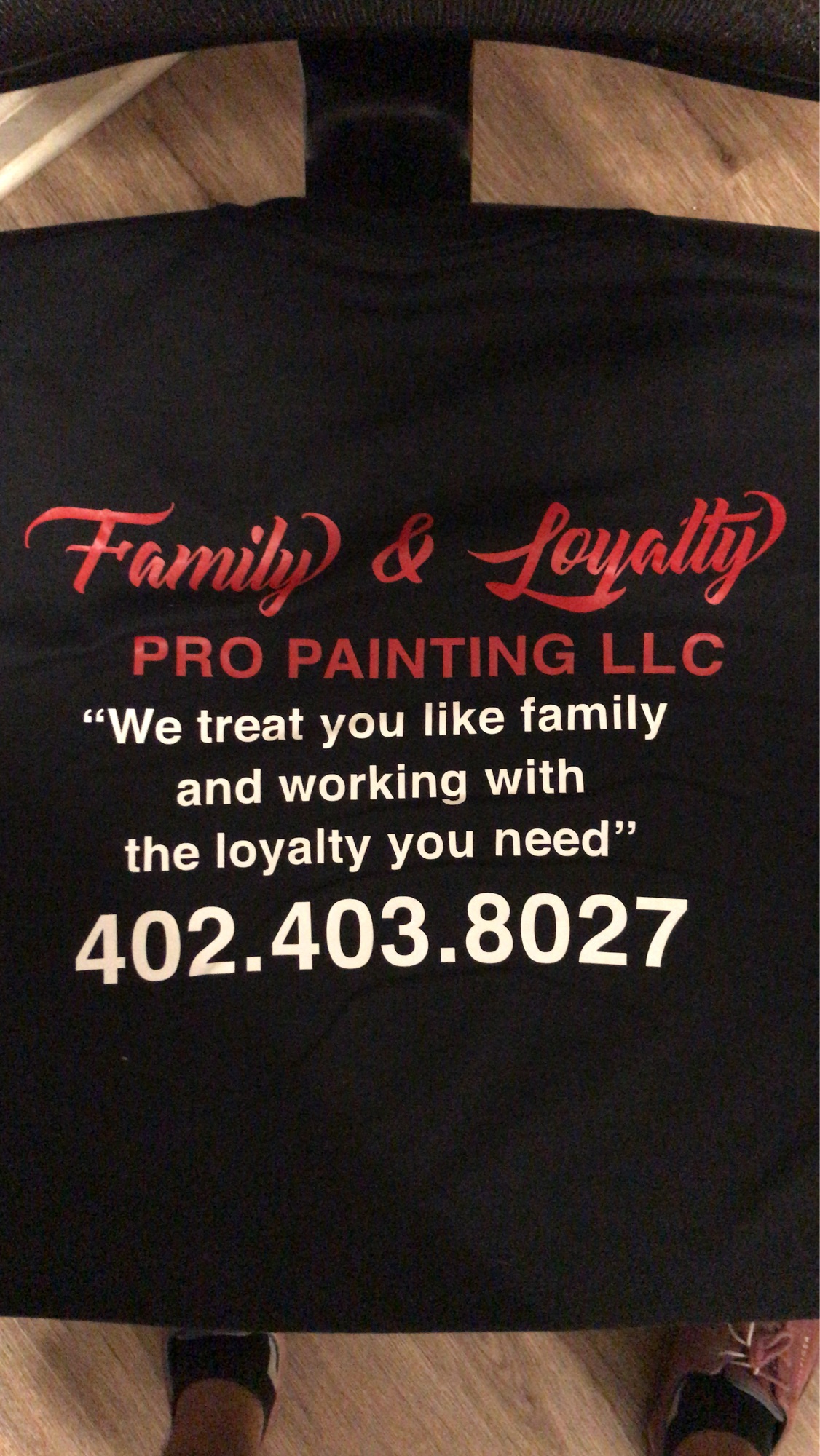 Family & Loyalty Pro Painting. LLC Logo