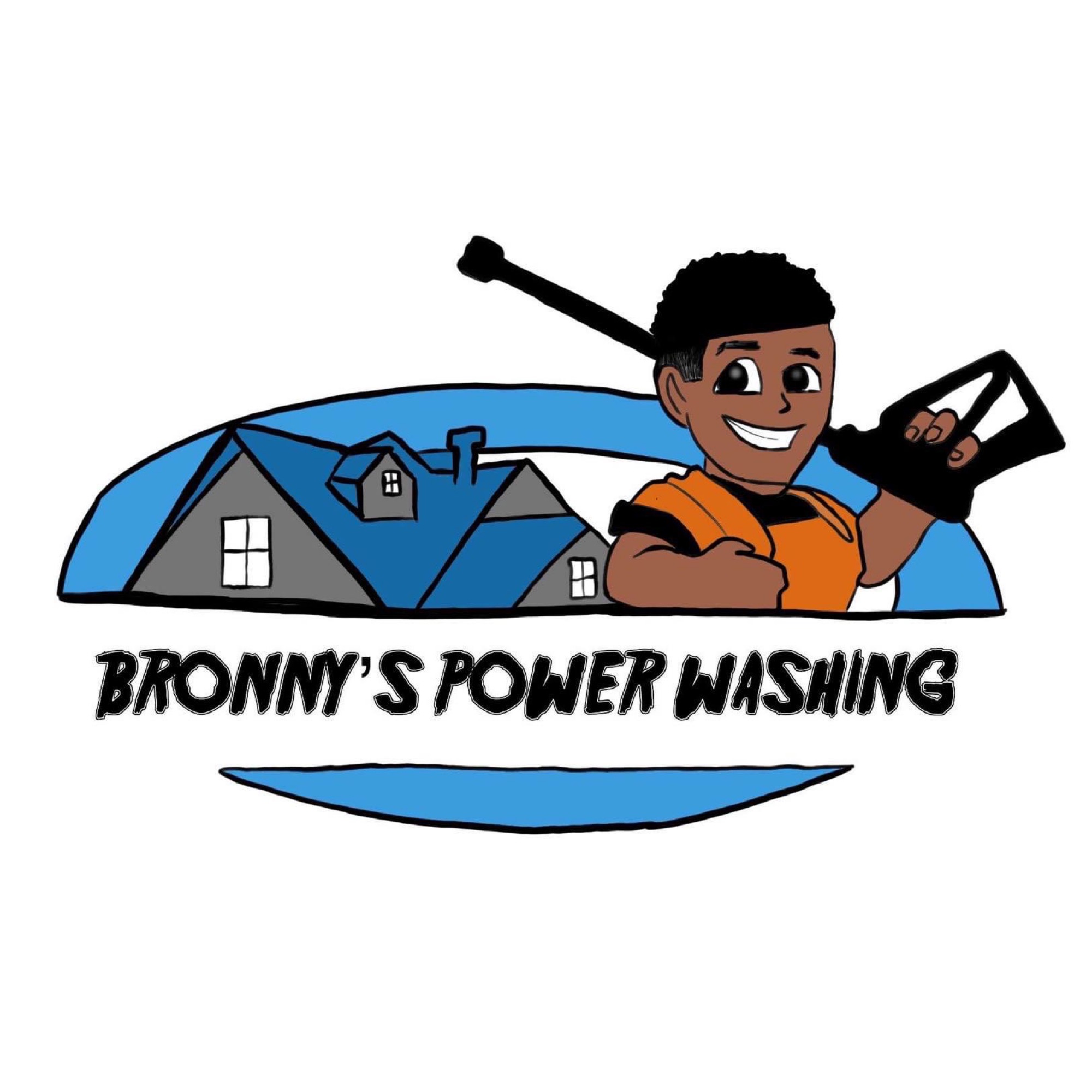 Bronny's Power Washing Logo