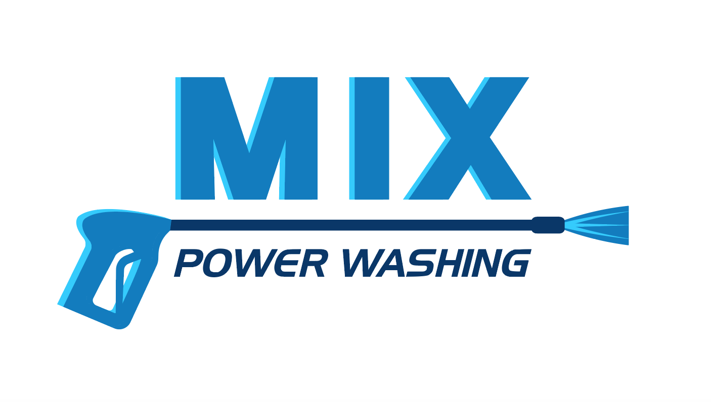 Mix Power Washing Logo