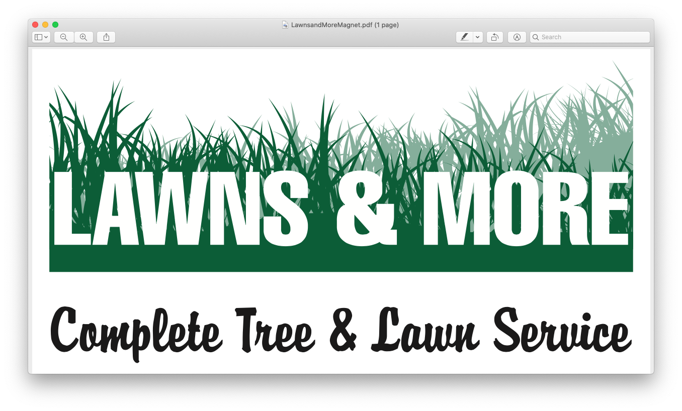 Lawns and More Logo