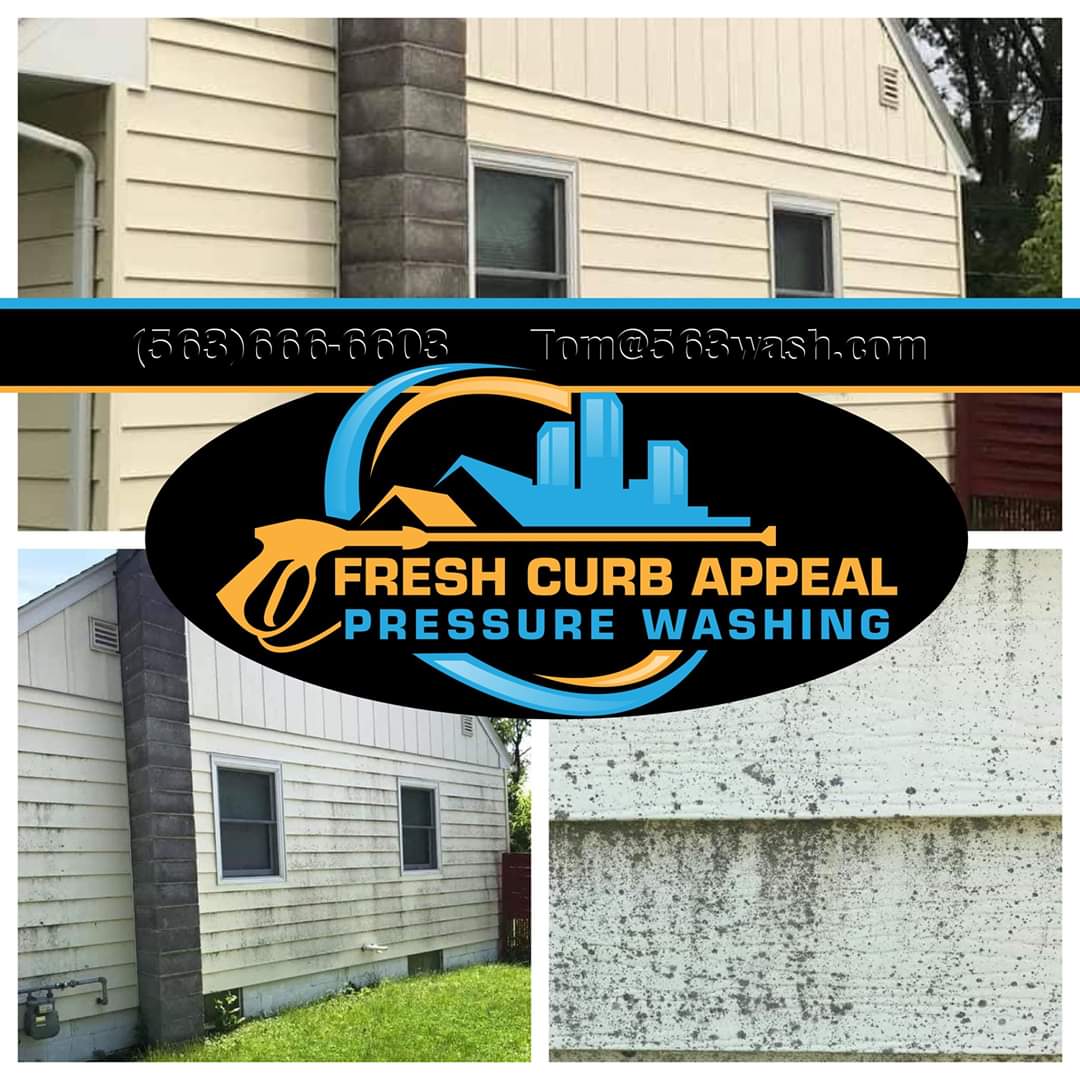 Fresh Curb Appeal Pressure Washing Logo