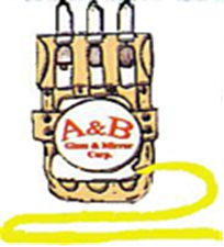 A&B Glass & Mirror Corp. Logo
