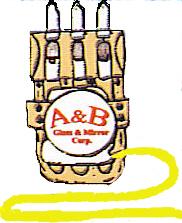 A&B Glass & Mirror Corp. Logo