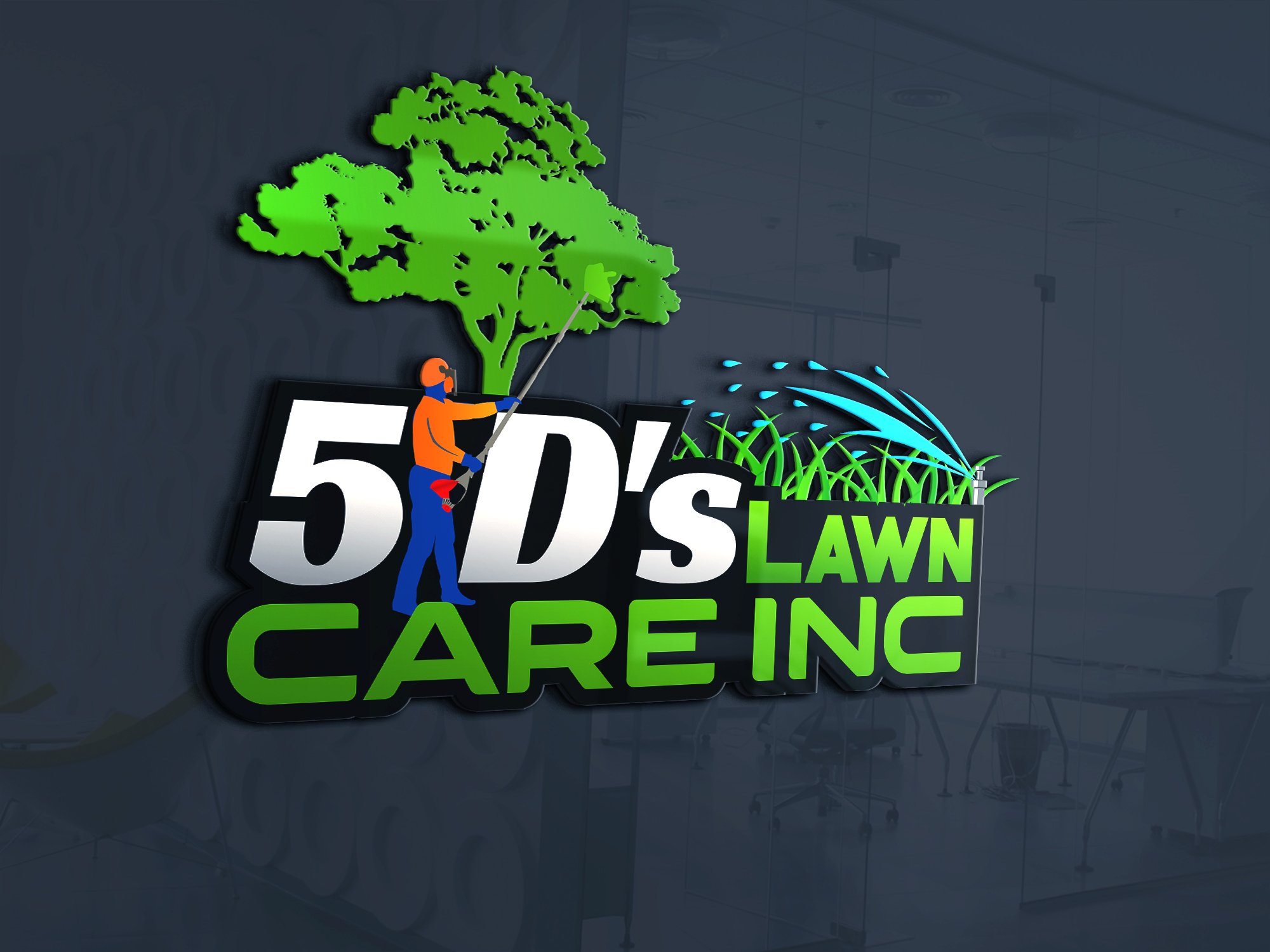 5 D'S LAWN CARE INC. Logo