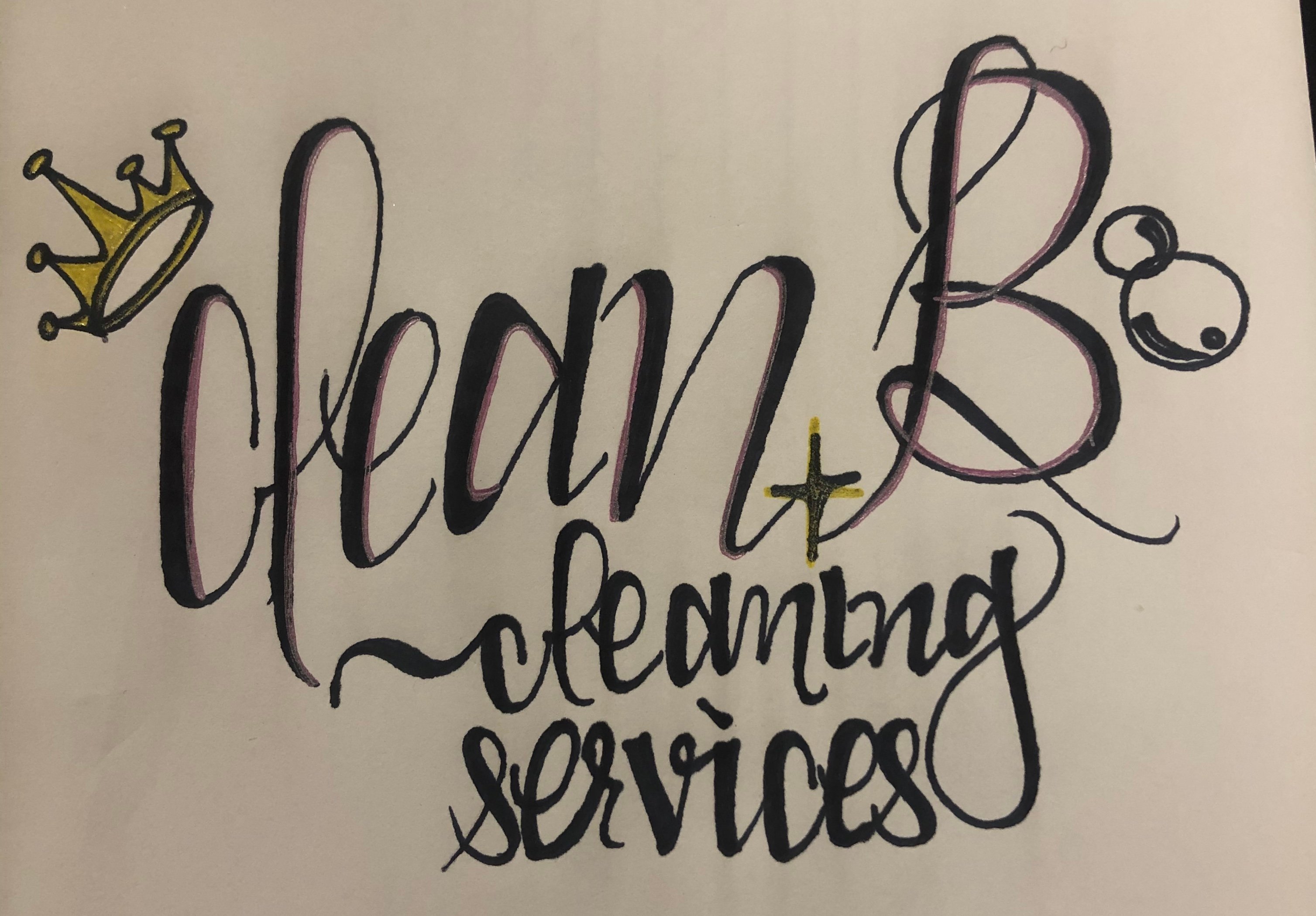 Clean.B Cleaning Services Logo