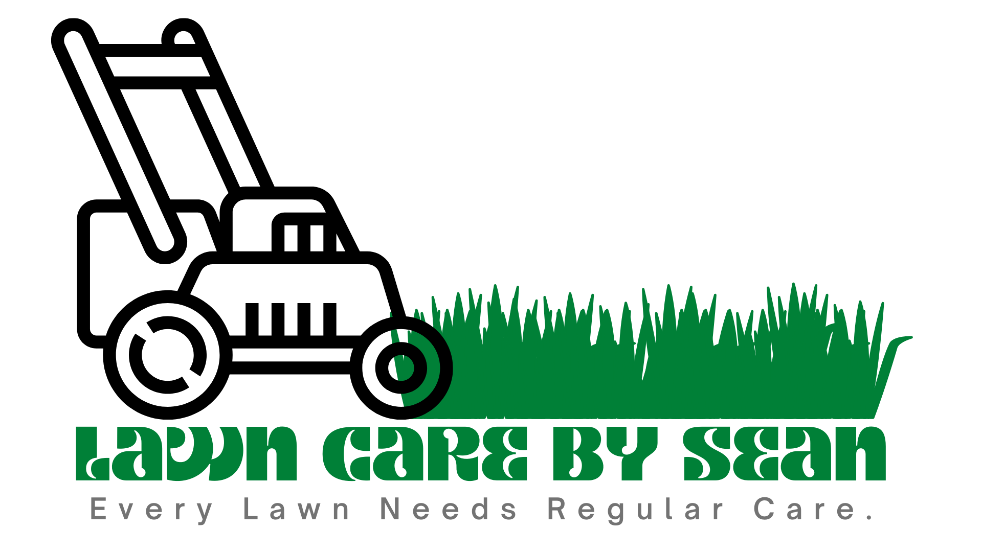 Lawn Care by Sean Logo